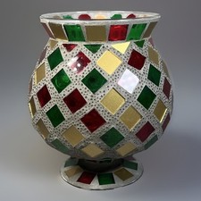 Partylite mosaic vase for sale  Stem