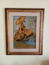 Quadro orientale geisha usato  Bagno a Ripoli