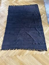 Schwarzer webteppich 140x210 gebraucht kaufen  Berlin