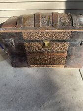 antique trunk chest dome for sale  Saint Paul