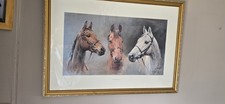 Horse racing painting for sale  HAVANT
