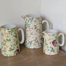Three pretty chintz for sale  LEWES
