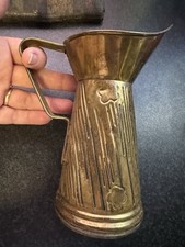 Vintage brass pitcher for sale  LOCKERBIE