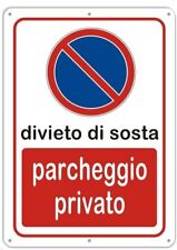 Cartello segnaletico divieto usato  Acate