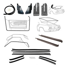 Mustang weatherstrip kit for sale  Mount Sterling
