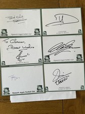Plymouth argyle signed for sale  WEST DRAYTON