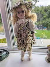 Porcelain doll for sale  PONTYCLUN