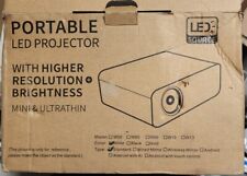 Mini projetor LED portátil com maior resolução e brilho, usado comprar usado  Enviando para Brazil