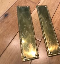 Pair vintage brass for sale  STOURBRIDGE