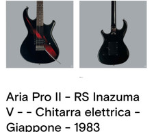 Chitarra elettrica aria usato  Campi Bisenzio