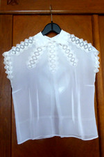 Vintage bluse aussergewöhnlic gebraucht kaufen  Erkelenz