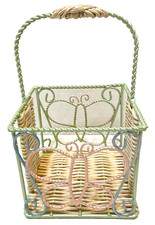 Vintage wire wicker for sale  Yukon