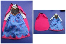 Usado, Roupas de boneca Disney 10-11 pol ~❤️~ Vestido e capa Frozen Anna #753 comprar usado  Enviando para Brazil