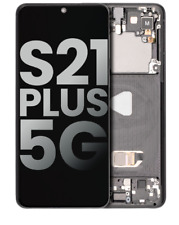 Conjunto OLED com Moldura Samsung Galaxy S21 Plus 5G Usado OEM Puxador: Grau B/C Preto comprar usado  Enviando para Brazil