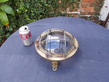 Vintage brass glass for sale  TROWBRIDGE