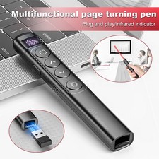 Apresentador sem fio USB PowerPoint ponteiro clicador caneta laser PPT controle remoto, usado comprar usado  Enviando para Brazil