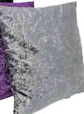 Crushed velvet cushion for sale  GLASGOW