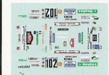 Decalcomanie decals rallye d'occasion  Lillers