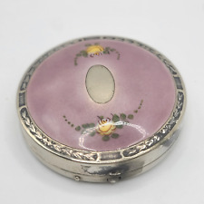 Vintage guilloche compact for sale  Sully