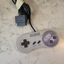 Controle Dogbone Original SNES Super Nintendo Autêntico OEM SNS-005 Testado comprar usado  Enviando para Brazil