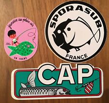 Lot autocollants publicitaire d'occasion  Francheville