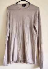 Camisa manga longa cinza Emporio Armani tamanho 48, usado comprar usado  Enviando para Brazil