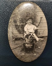 FOTO FEITA SOB MEDIDA 1915 BOSTON TERRIER CACHORRO MENINO COLEIRA OSSO ESPELHO DE BOLSO! comprar usado  FOTO FEITA SOB MEDIDA 1915 BOSTON TERRIER CACHORRO MENINO COLEIRA OSSO ESPELHO DE BOLSO! comprar usado  Enviando para Brazil