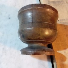 Antico mortaio legno usato  Pavia