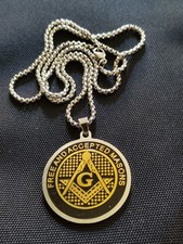 Freimaurer halskette amulett gebraucht kaufen  Troisdorf