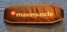 Maximuscle leather weightlifti for sale  LIVERPOOL