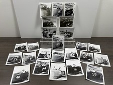 24 FOTOS vintage de motorista de corrida Ford Roadster cabeça chata HOT ROD da década de 1930 comprar usado  Enviando para Brazil