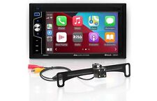 Câmera reprodutor estéreo automotivo multimídia Boss BE62CP-C duplo DIN Apple CarPlay 6,2" comprar usado  Enviando para Brazil
