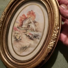 Vintage small oval for sale  Stockbridge
