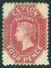 65b ceylon 1867 for sale  WATERLOOVILLE