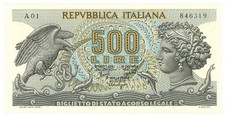 500 lire biglietto usato  Pignataro Maggiore