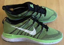Tênis esportivo Nike Flyknit Lunar 1+ VERDE ELÉTRICO masculino tamanho 10 RARO comprar usado  Enviando para Brazil
