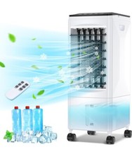 Refrigerador de ar evaporativo 3 em 1, umidificador, ventilador, 3 velocidades de vento, tanque de água 5,5 L comprar usado  Enviando para Brazil