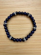 Glass bead bracelet for sale  PLYMOUTH