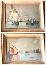 Pair sailboat watercolor for sale  Calhoun