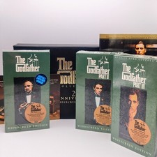 Godfather collection vhs for sale  GATESHEAD