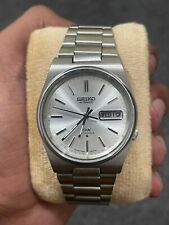 Vintage Seiko 5 DX Relógio Automático Masculino Day-Date 7009 comprar usado  Enviando para Brazil