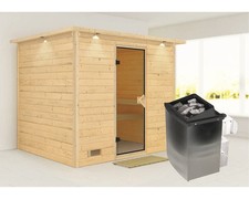Massivholzsauna karibu coral gebraucht kaufen  Deutschland