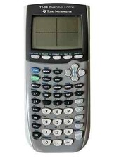 Calculadora gráfica Texas Instruments TI-84 Plus prata tela transparente com tampa, usado comprar usado  Enviando para Brazil