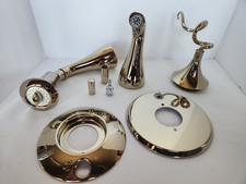 Usado, Kit de acabamento de torneira de banho e chuveiro Kohler K-T612-4T-AF acabamento dourado MENOS VÁLVULA - LEIA comprar usado  Enviando para Brazil