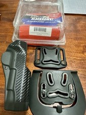 Blackhawk holster carbon for sale  SWINDON