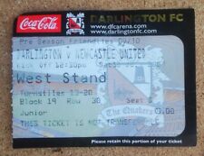 Football match ticket for sale  DARLINGTON