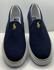 Tênis de Lona Polo Ralph Lauren Vaughn Slip On Newport Azul Marinho D 12 Masculino Tamanho 11 comprar usado  Enviando para Brazil