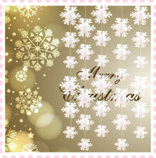 12pcs snowflake hanging d'occasion  Expédié en Belgium