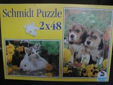 Puzzle chiens chats d'occasion  Ver-sur-Launette