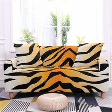 Capa protetora elástica padrão tigre estampa leopardo assento 1/2/3/4, usado comprar usado  Enviando para Brazil